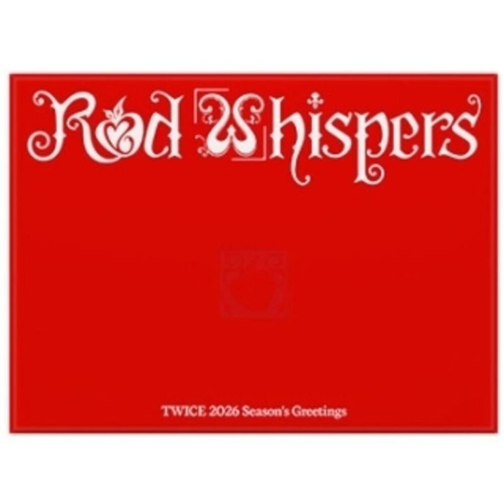 TWICE - 2026 Season's Greetings - Red Whispers - Special Photo Card Set - 9